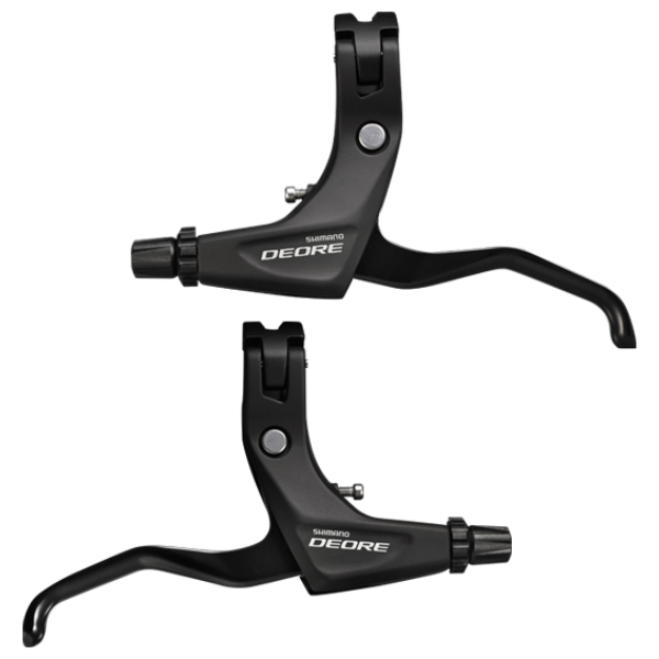 Shimano Remhendels BL-T610 Deore VR+HR V-Brake 2 Finger Paar Zwart - Afbeelding 3