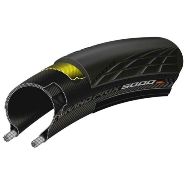 Continental Race Grand Prix 5000 700x25C BLACK