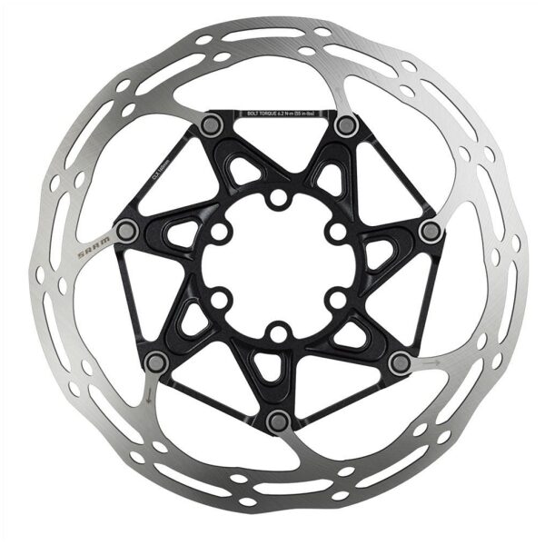 Sram REMD SCHIJF CENTERLINE 2P ROUNDED 160MM ZW Zwart