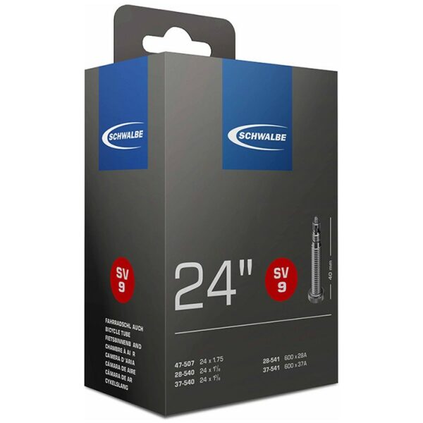 Schwalbe BIB 24X11/8-13/8-175 SC SV (40) SV9 Zwart