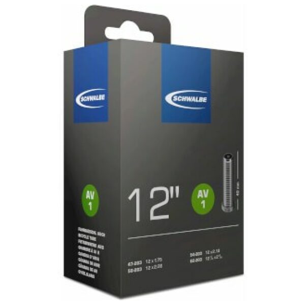 Schwalbe BIB 12.5X21/4-175 SC AV (40) AV1 Zwart