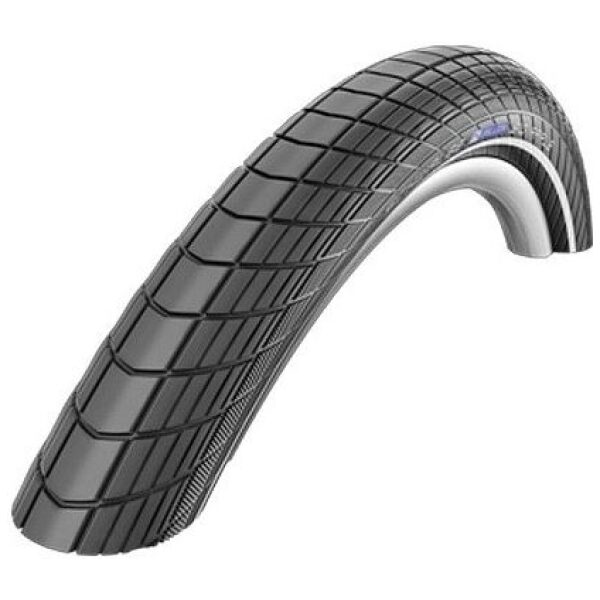 Schwalbe BUB 20X200 SC R BIG APPLE RG ZW Zwart