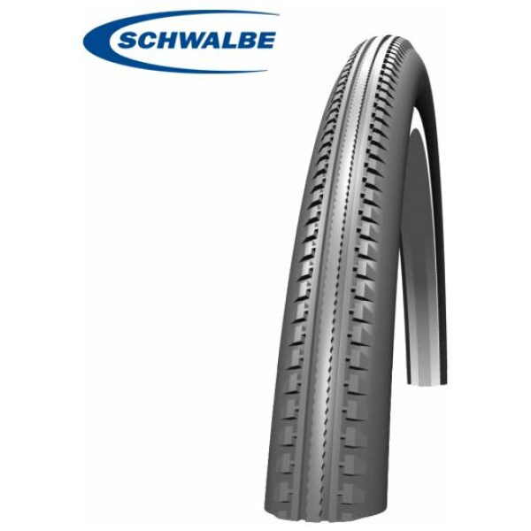 Schwalbe btb 16x1 3/8 zw Zwart