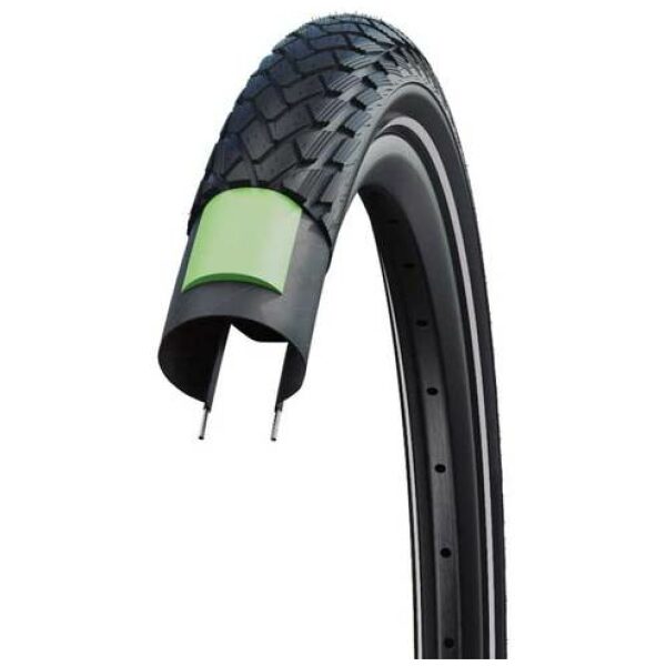 Schwalbe BUB 28X1 SC 23-622 R MARATHON AEP GG ZW Zwart