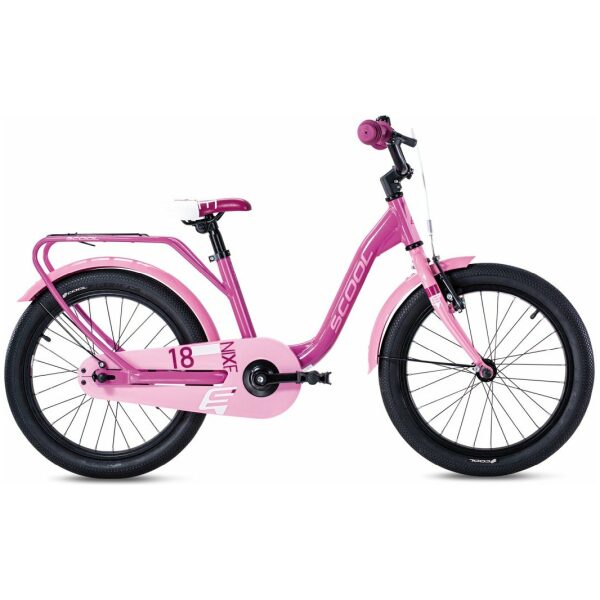 Scool niXe 18-1 1-1-speed terugtraprem Pink/Baby Pink Meisjes