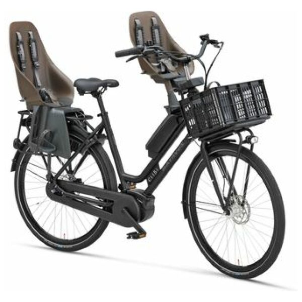 Batavus Quip Extra Cargo E-go plus Zwart Mat Dames