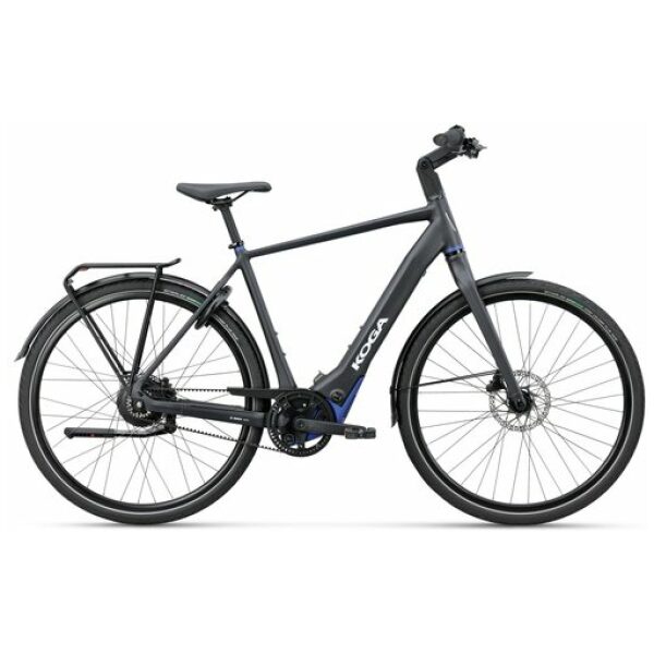 Koga E-F3 6.0 Gents - 400WH Vulcan Black Matt Heren