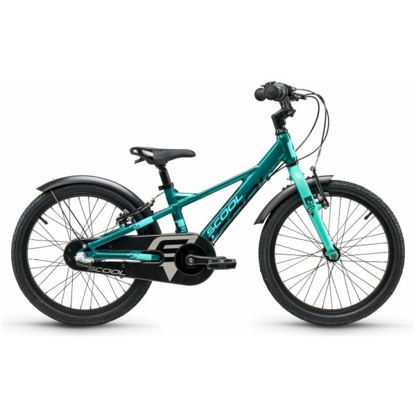 Scool XXlite EVO 18-1 3-speed vrijloop Dark Green/Mint Jongens