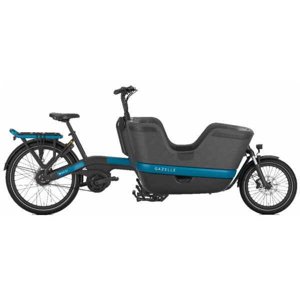 Gazelle Makki Load - 400Wh Black Mat Dames