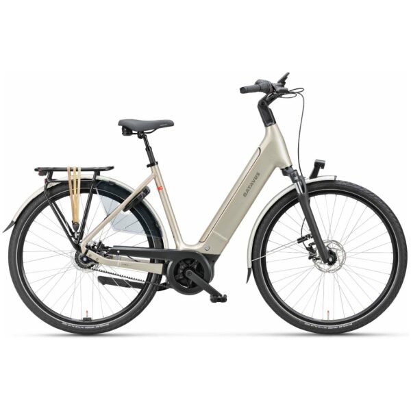 Batavus Finez E-Go Power Exclusiv - 500Wh Champagne Goud Glans Dames - Afbeelding 3