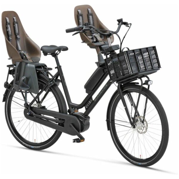 Batavus Quip E-Go - 400Wh Zwart Mat Dames - Afbeelding 5