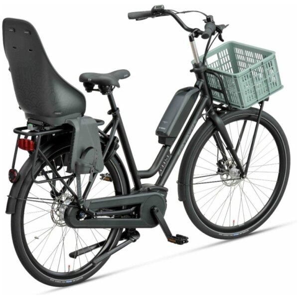 Batavus Quip E-Go - 400Wh Zwart Mat Dames - Afbeelding 4