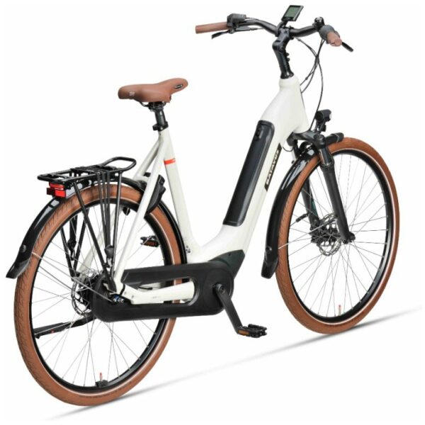 Batavus Altura E-Go Power Pro N5 - 500Wh Lichtgrijs Dames - Afbeelding 4