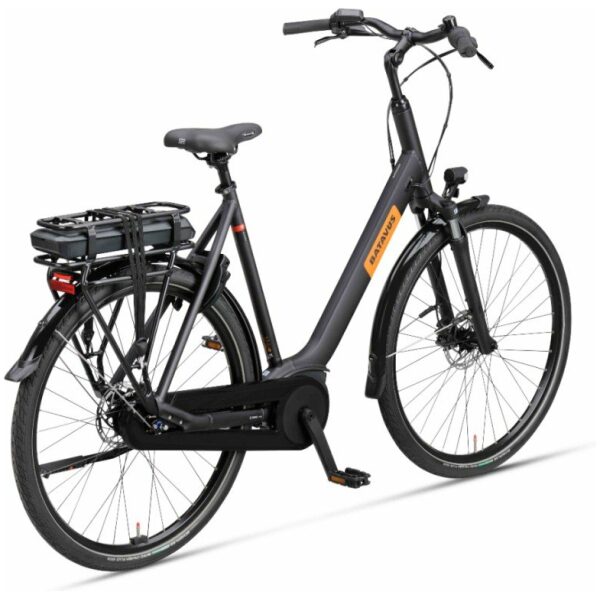 Batavus Altura E-Go N7 - 400Wh Zwart Dames - Afbeelding 4