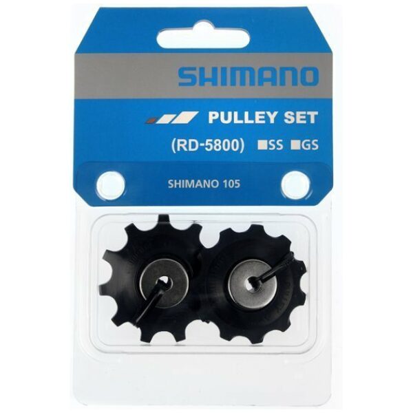 Shimano Derailleurwieltjes 105 Satz 2 x 11 Zähne Zwart