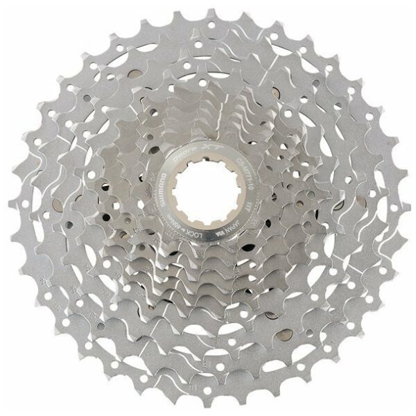 Shimano CASSETTE SH 10V DEORE XT CS-M711 11-32 ZI Zilver