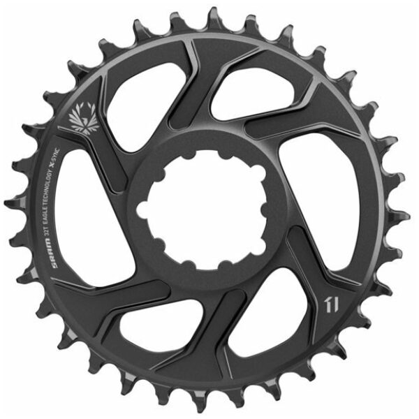 Sram KETT BLAD 36 XSYNC 12V DM BST ALM 3MM ZW Zwart