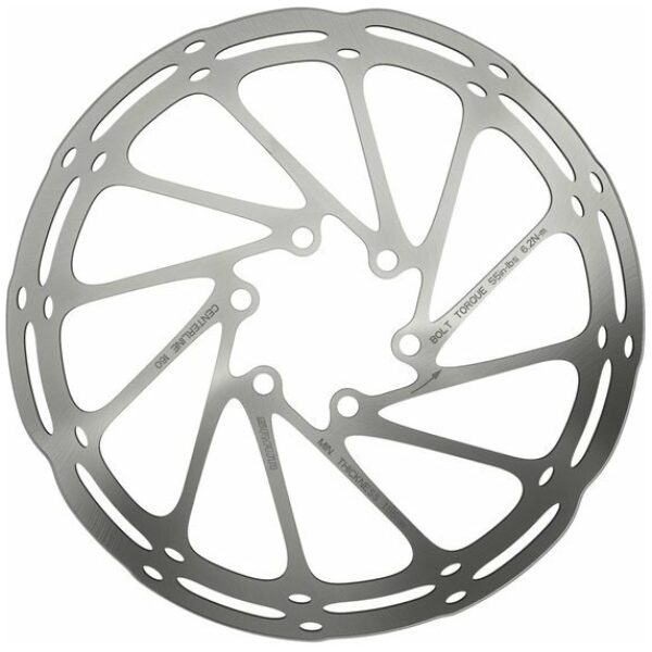 Sram REMD SCHIJF CENTERLINE ROUNDED 140MM ZI Zilver