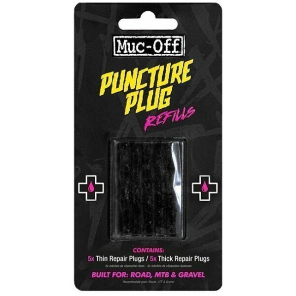 Muc Off Muc-off puncture plugs refill pack Zwart