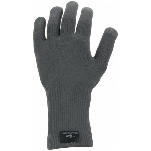 Sealskinz SS Waterproof All Weather Ultra Grip Knitted Glove-Black