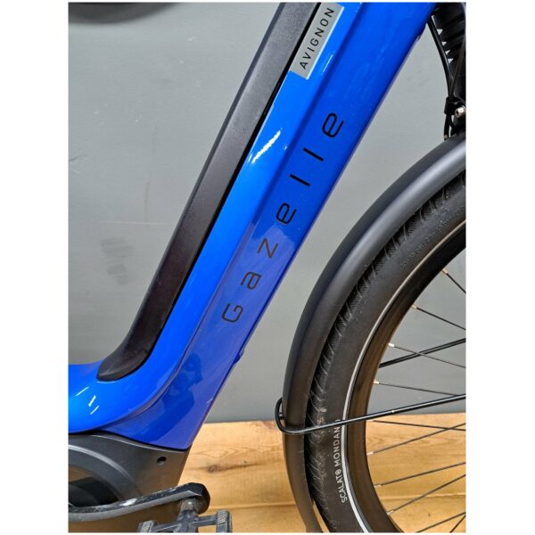 Gazelle Avignon HMB Belt Test e-bike - 500Wh (1600Km.) Tropical Blue Glans Dames - Afbeelding 5