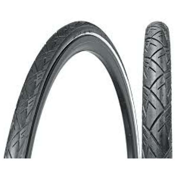 Chaoyang @@28x1 5/8x1 3/8 Sprint Shark/ witte streep Zwart