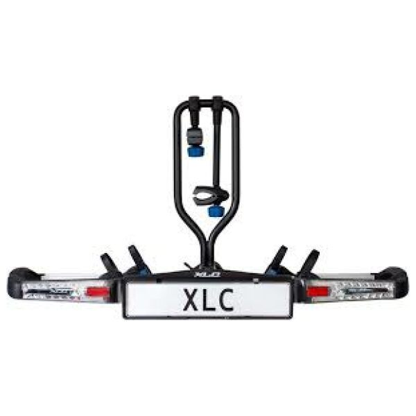 Xlc FIETSDRAGER AZURA LED 2F FRAME 2.0 Zwart/Zilver