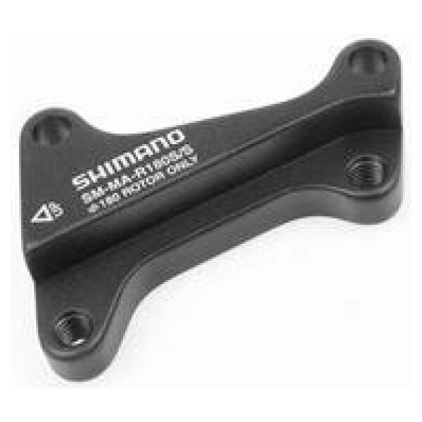 Shimano Schijfremadapter Intern.-Standard auf Intern-S IS-IS 180 mm rear ZWART