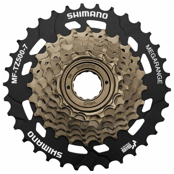 Shimano FREEWHEEL SH 7V 14-34 Bruin/Zwart