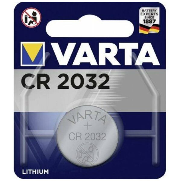 Varta BATT VA CR2032 KNOOP Per stuk Zilver