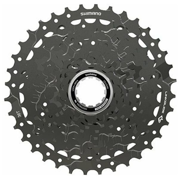 Shimano Cassette CS-LG400-9 Zwart