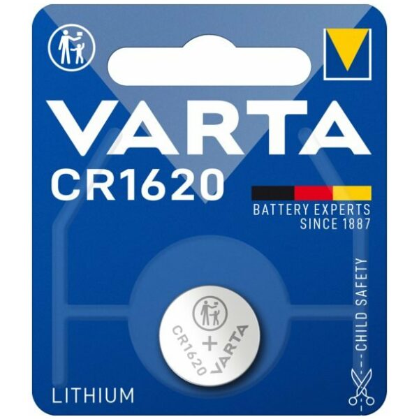 Varta BATT VA CR1620 KNOOP Zilver