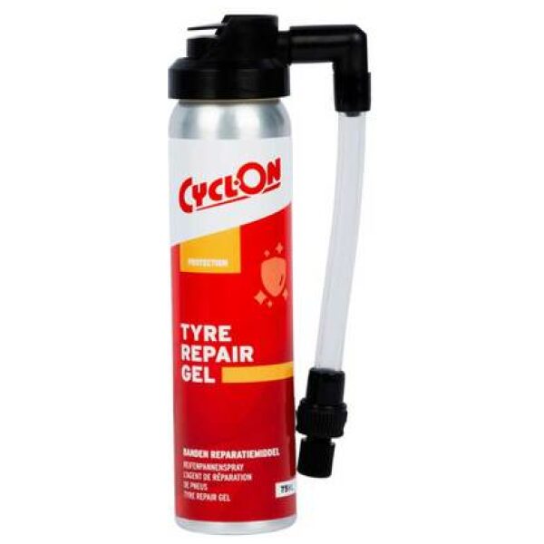 Cyclon BANDENREPARATIE TYRE REPAIR GEL 75ML Red