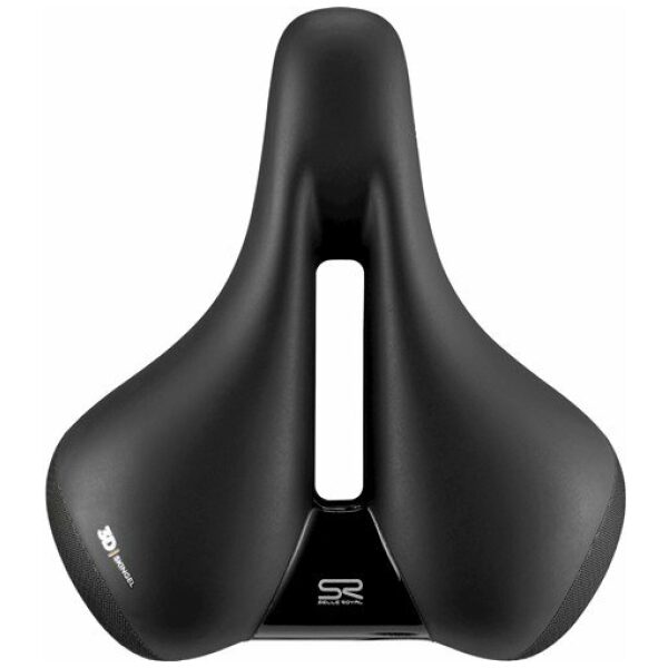 Selle Royal ZADEL SR 81B7UE ELLIPSE RELAXED UNI ZW Zwart