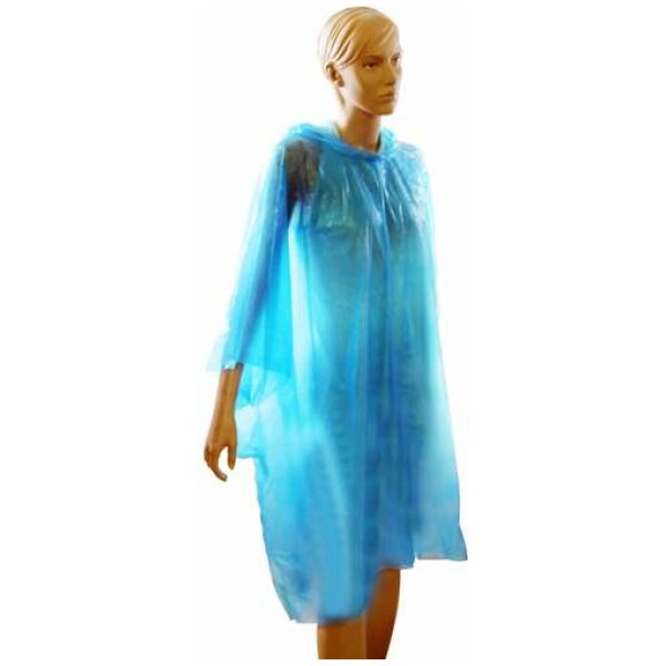 Mirage Poncho plastic bl Blauw - Afbeelding 4