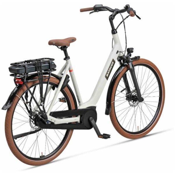 Batavus Altura E-Go N7 - 400Wg Lichtgrijs Mat Dames - Afbeelding 3