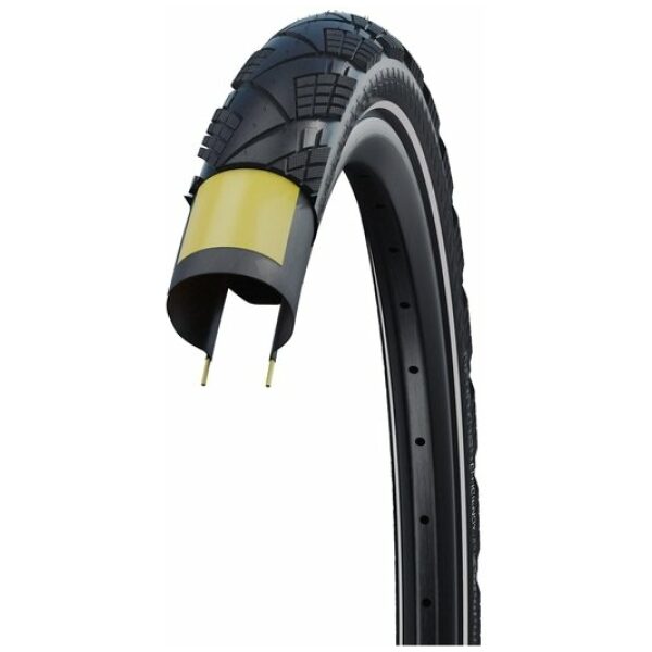 Schwalbe BUB 28X150 SC 40-622 R MARATHON EFF AR VG ZW VW Zwart