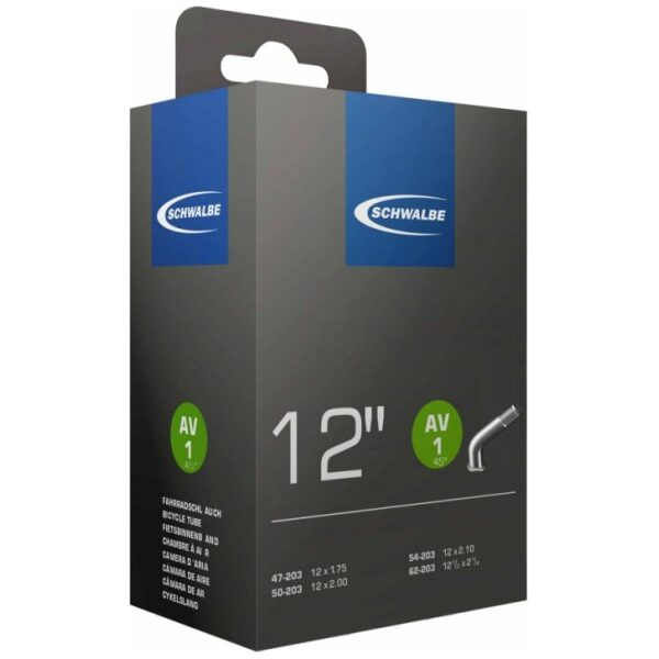 Schwalbe BIB 12.5X21/4-175 SC AV SCHUIN 45° AV1 Zwart