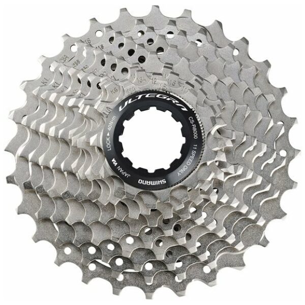 Shimano CASSETTE SH 11V ULTEGRA R8000 ZI Zilver - Afbeelding 3